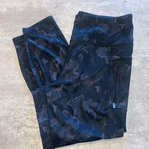 Reebok Black Leggings, Size XXL